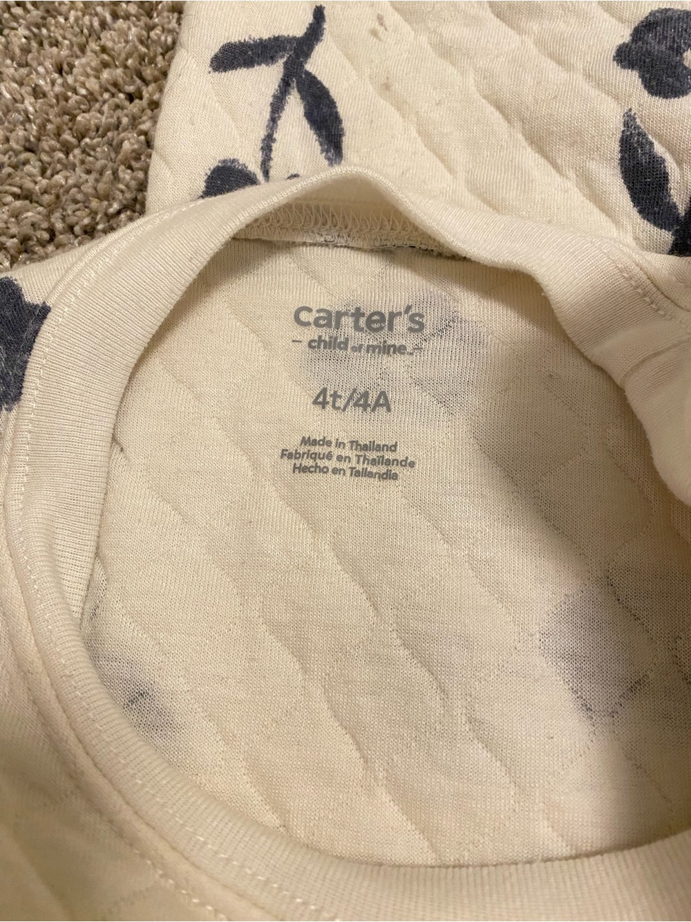 Toddler Girl Quilted Set - Picture 7 of 7